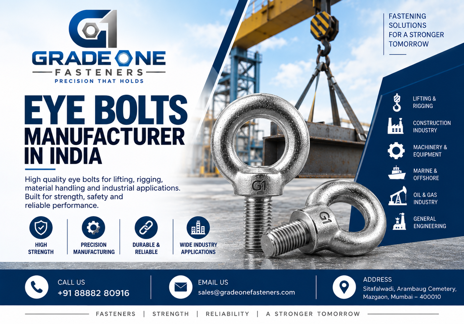 Blog Eye Bolts Manufacturer and Supplier in India